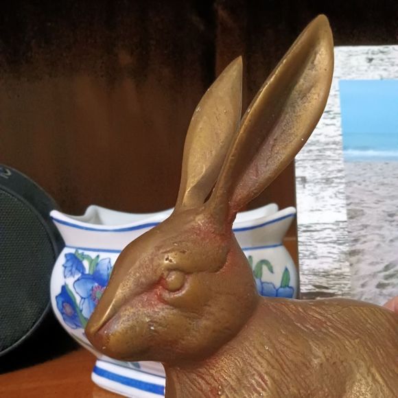 Pure Brass Rabbit Heavy - Picture 5 of 7